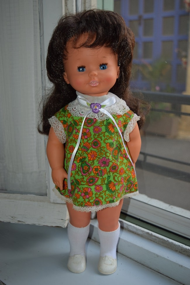 Jolie Poupée Clodrey Marina de 1969 (35 cm) avec vêtements d'origine - Collection