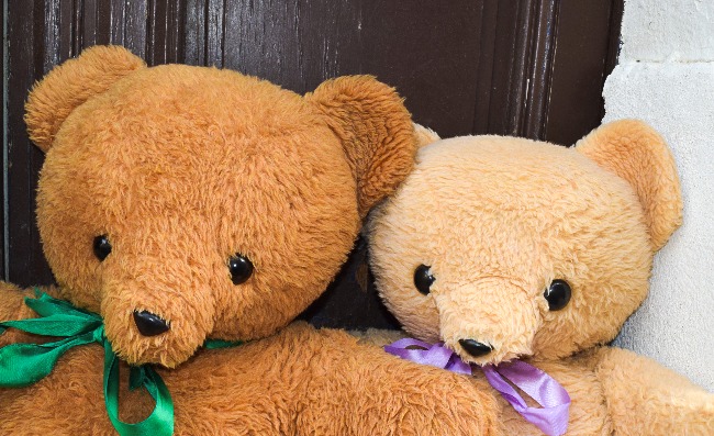 ours en peluche marque Minouche Ajena