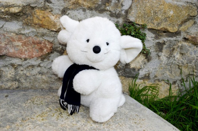 peluche souris Tutti Galeries Lafayette 1989