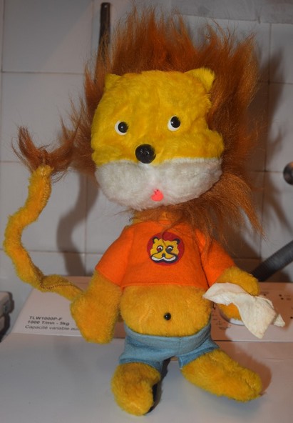Figurine Ancienne – Titus Le Petit Lion – ORTF 1967 – 15cm – LAFARGUE – France