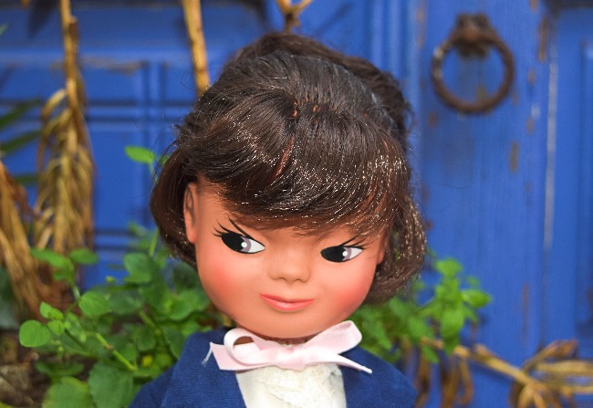 Rarissime Poupée Ancienne Clodrey (Claudine ?) – France, Années 65/70