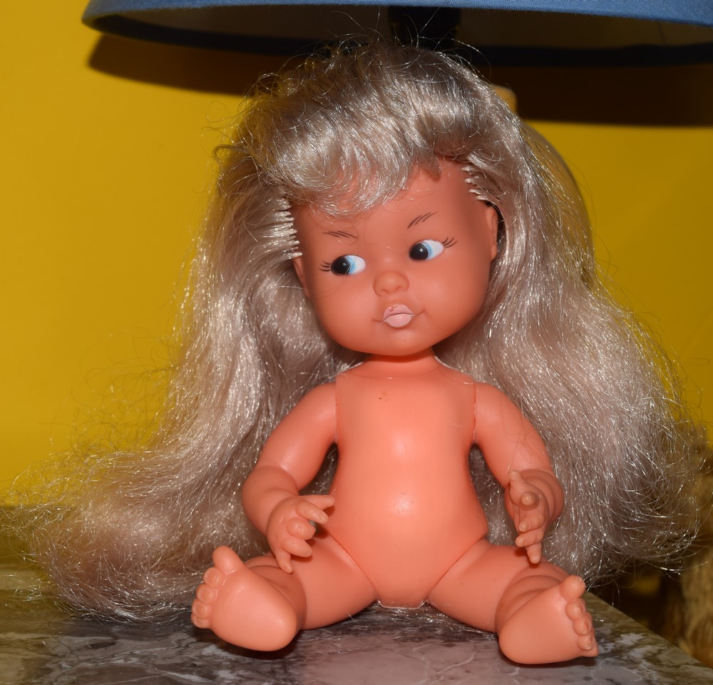 Poupée Gégé Poupette de 1975 Marquée CP 2 BA 55cm