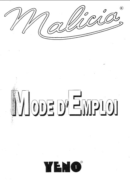 mode d'emploi poupée Malicia de Yeno
