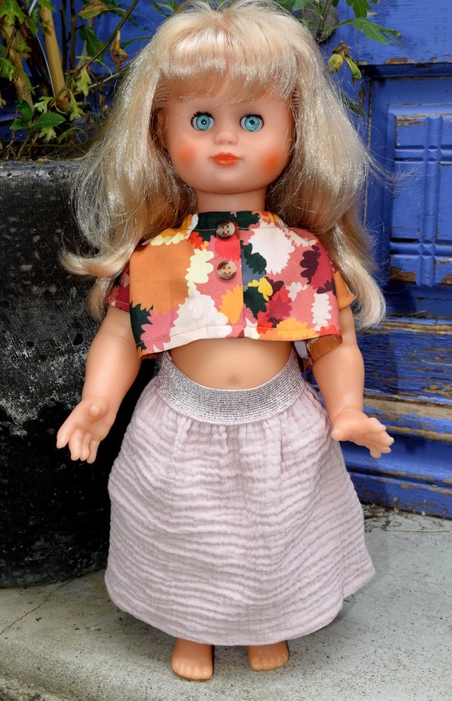 tenue poupée Modes & Travaux juin 2020