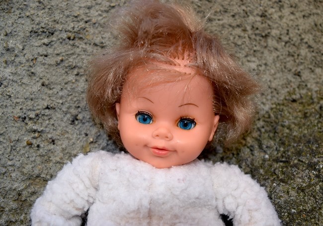 Dadou poupon Bella peluche