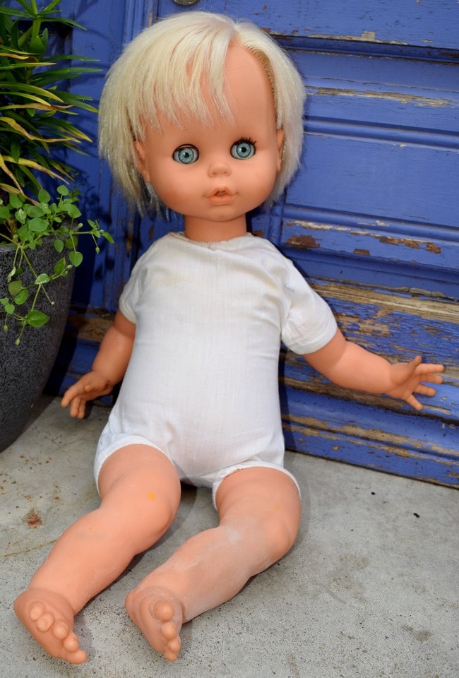 grand poupon Bella corps souple 1984