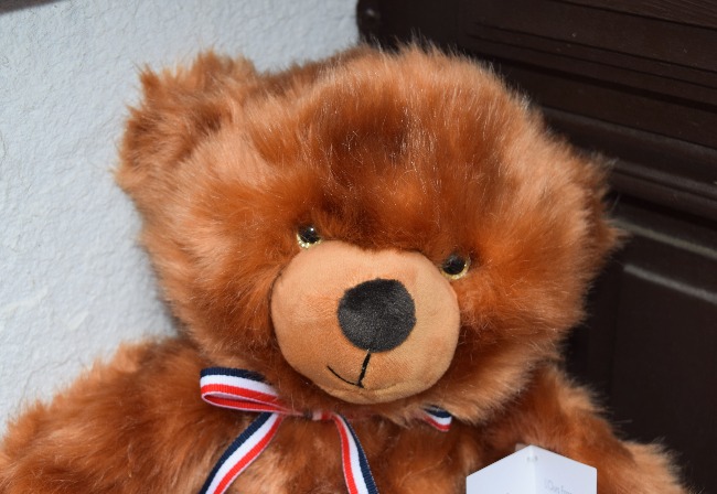 ours en peluche fabriqué en France Mailou Tradition