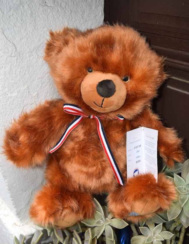 ours en peluche Mailou Tradition