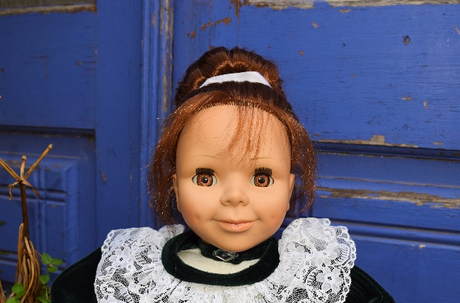 2 POUPÉES ANCIENNES vintage lucky bell no bella gege raynal petitcollin