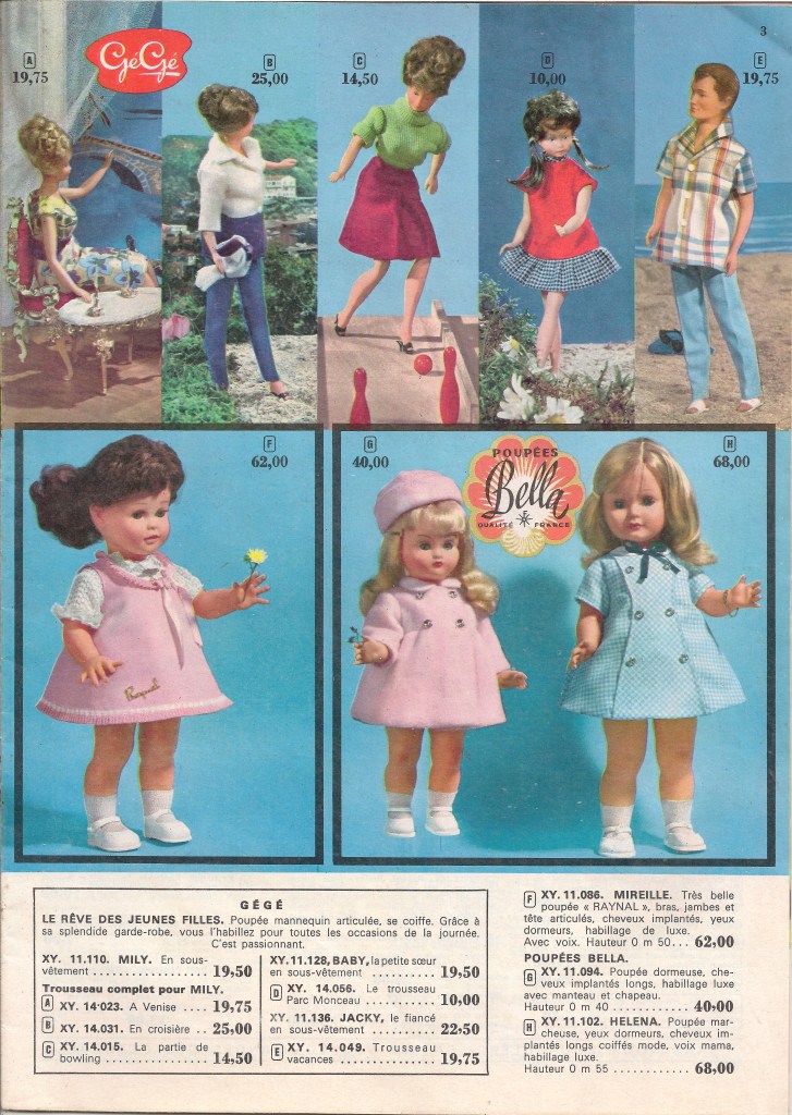 Catalogue Au Bon Marché – jouets-étrennes 1966