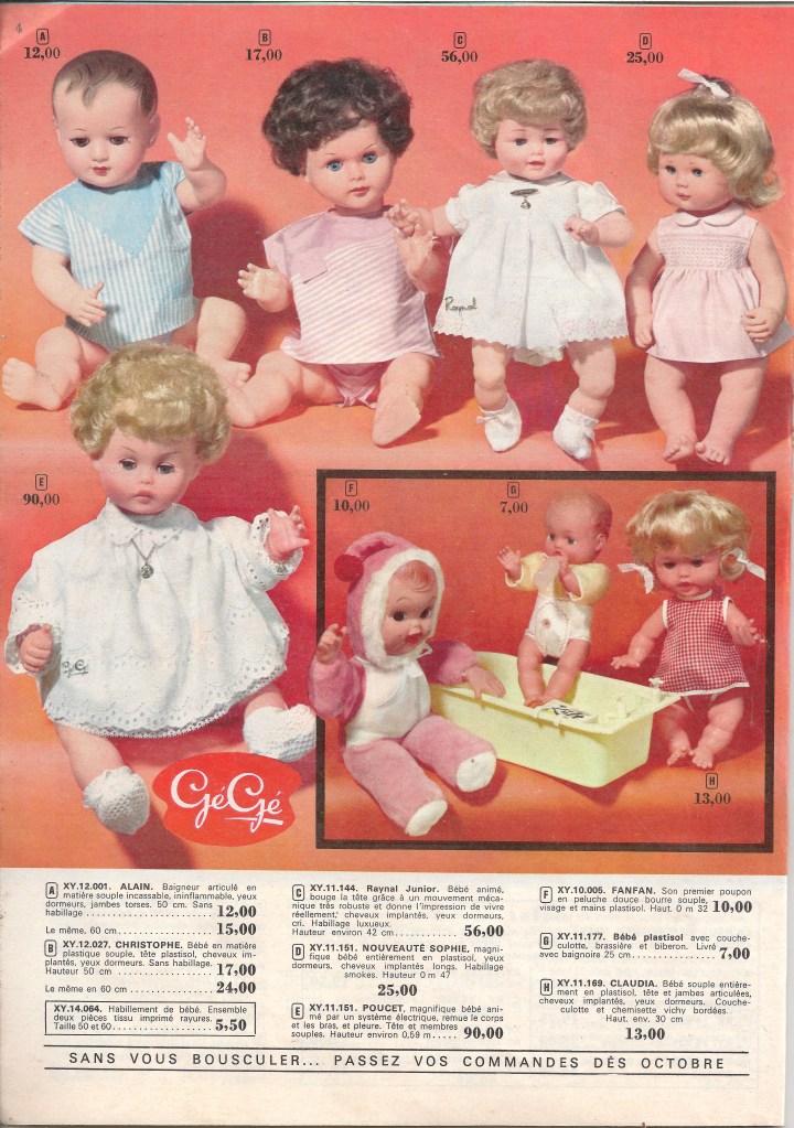 Catalogue De Jouets Vintage Étrennes 1966 – Bon Marché, 36 Pages, état D'époque