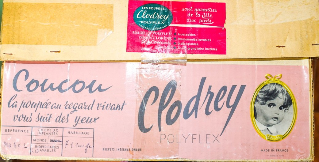 étiquette poupée Clodrey Coucou polyflex