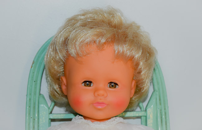 Bambino, poupon Clodrey électrique